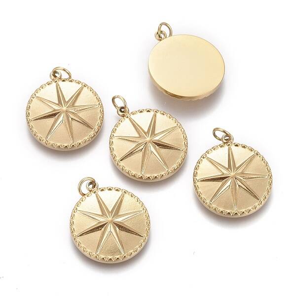 Ion Plating(IP) 304 Stainless Steel Pendants
