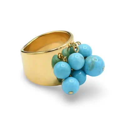 Turquoise Ring - A Natural Stone Delight