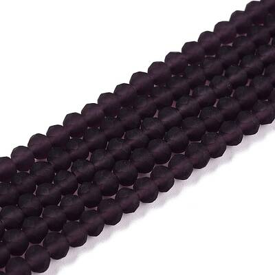 Transparent Glass Beads Strands