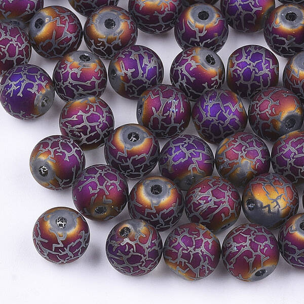 Electroplate Glass Beads