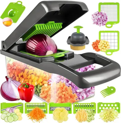 Multifunctional Vegetable Chopper - Vegetable Chopper - Vegetable Onion Salad Food Chopper - Vegetable Chopper - Kitchen Tool...