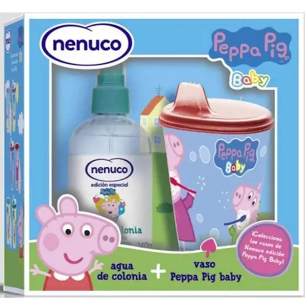 Nenuco Peppa Pig Eau De Cologne Spray 240 ml Set 2 Pieces