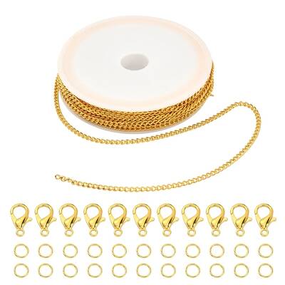 DIY Chains Bracelet Necklace Making Kit