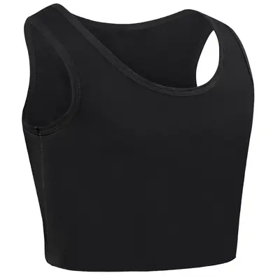 CuteStreet Transgender Tomboy FTM Chest Binder Pull On Closure Breathable and Strong Compression Tank Top Trans Bra Binder