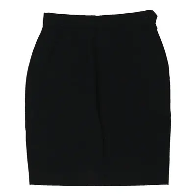 Repetita Juvant Moschino Mini Skirt - 27W UK 8 Black Viscose Blend | Size: UK 8