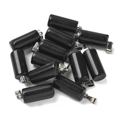 Natural Obsidian Pendants