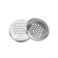 70/86mm Grater / Mother's Day, Shredder Stainless Steel Lid for Mason Jars, Versatile Stainless Steel Lid Attachment for Maso...