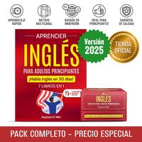 Aprender inglés para adultos principiantes: 7 libros en 1 + 100 Flashcards: ¡Habla inglés en 30 días! (Versión oficial 2...