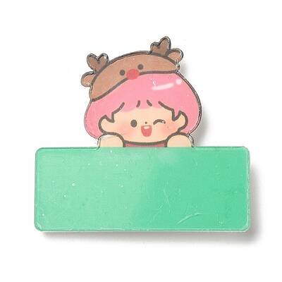 Christmas Theme Acrylic Brooch