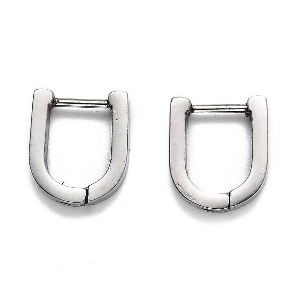 Tarnish Resistant 304 Stainless Steel Huggie Hoop Earrings
