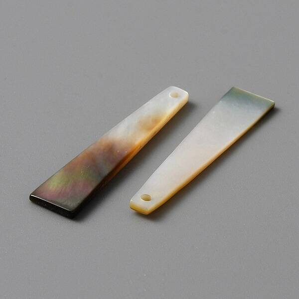 Natural Black Lip Shell Pendants