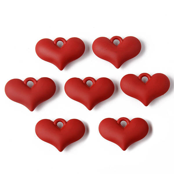 Rubberized Style Acrylic Pendants