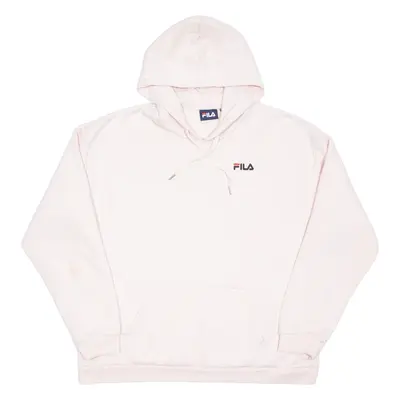 FILA Womens Pink Hoodie 2XL
