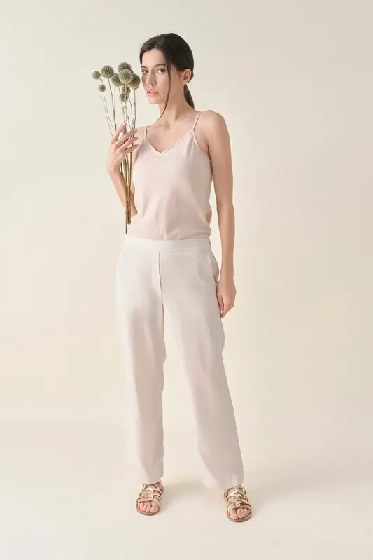 Convertible Crop Pant - Natural | Size: M
