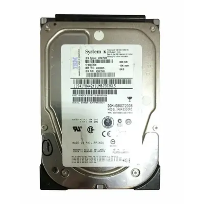 43W7506 IBM 300GB 3Gb/s SAS 15000 3.5-Inch Hard Drive
