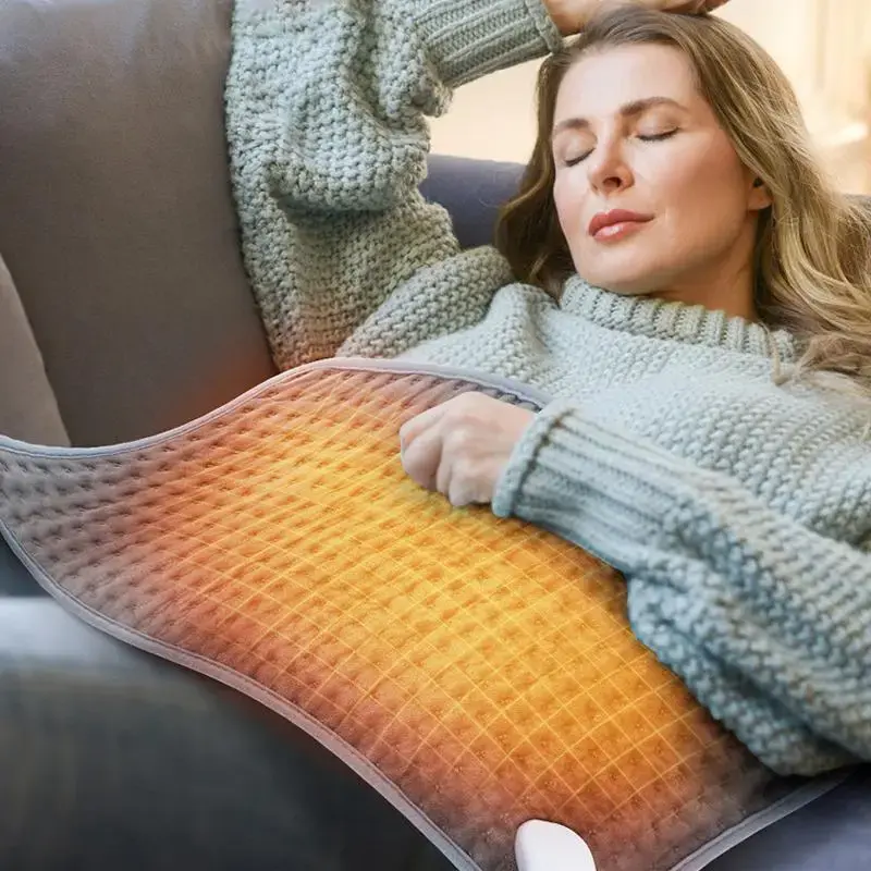 Electric Heating Blanket, 1 Count Portable Plug-in Heating Pad, Super Soft Heating Blanket For Home Office