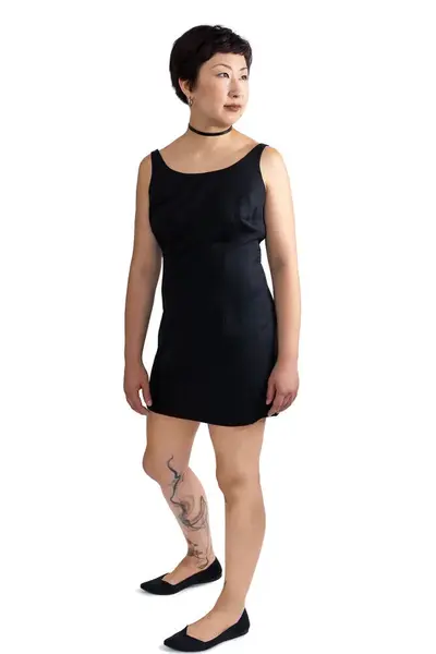 Little Black TENCEL™ Dress | Size: XS | Color: Black