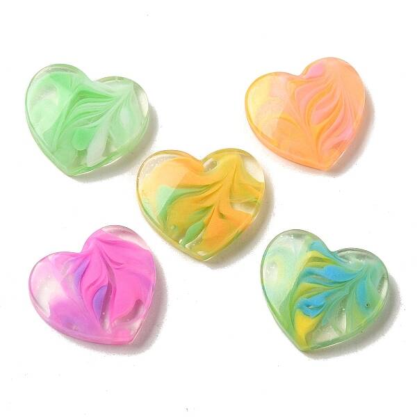 Gradient Color Transparent Resin Decoden Cabochons