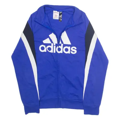 ADIDAS Boys Jacket Blue L