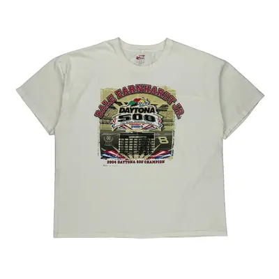 Daytona 500 Chase Authentics Nascar T-Shirt - XL White Cotton