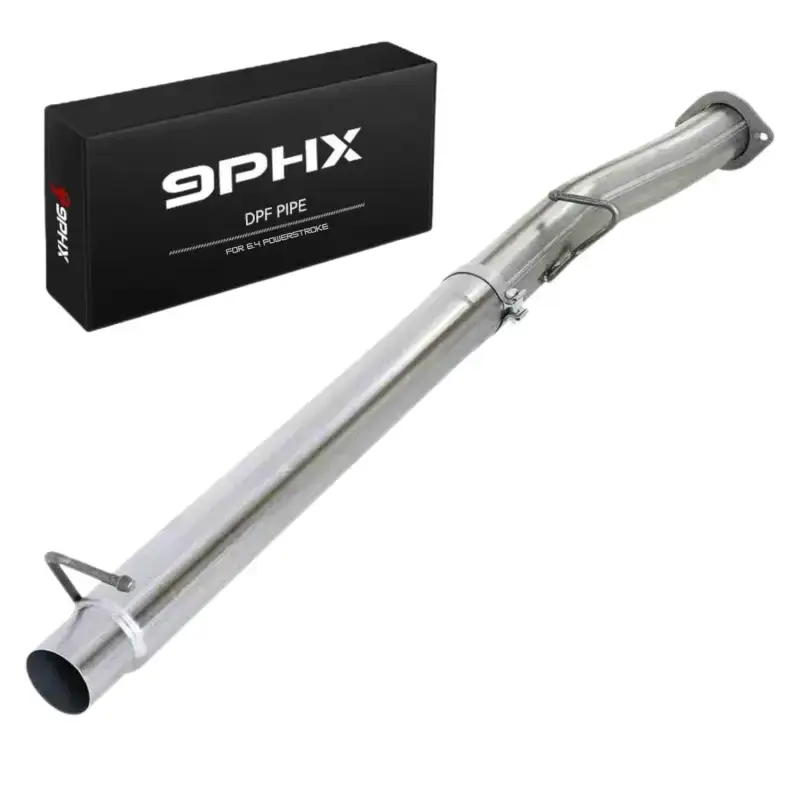 2008-2010 Powerstroke 6.4 DPF & Cat Delete Race Pipe 4/5 Inch for Ford F250,F350,F450,F550