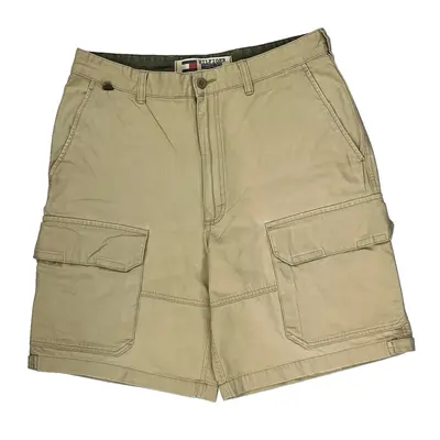 Tommy Hilfiger Cargo Shorts - 30? Waist Beige Cotton