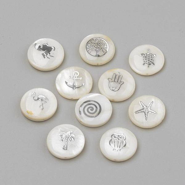 Natural Freshwater Shell Beads