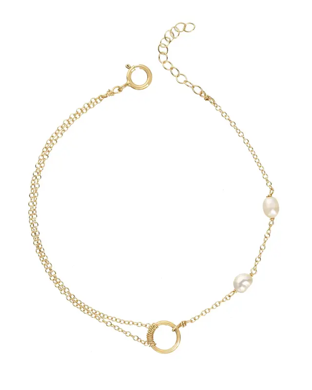 Maggilita Bracelet | Metal Color: Gold | Length: Adjustable 7 - 8 inches