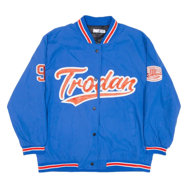OC Frodan Varsity Jacket Blue Womens L