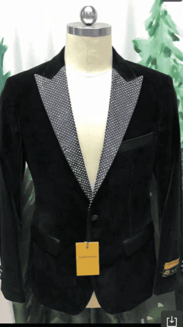 Velvet-Tux101 #1 Black/ Silver