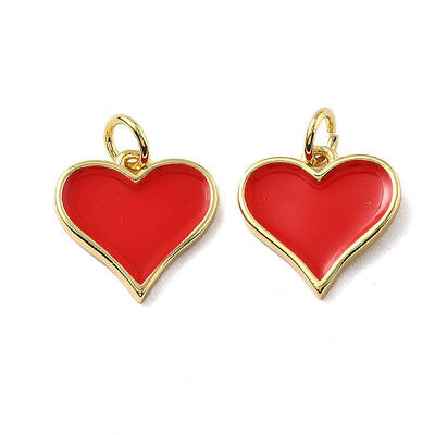 Brass Enamel Charms