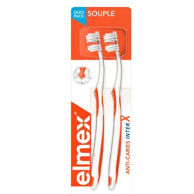 Elmex Interx Toothbrush Cavity Protection Duo pack