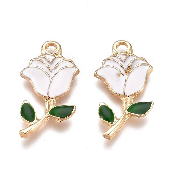Alloy Enamel Pendants