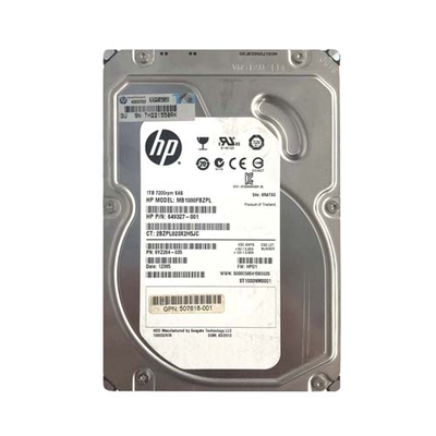 649327-001 HP 1TB 6Gb/s SAS 7200 3.5-Inch Hard Drive