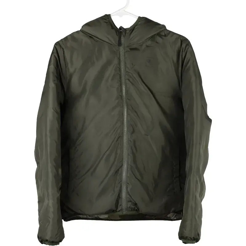 Age 13-14 Champion Camo Puffer - XL Khaki Polyester
