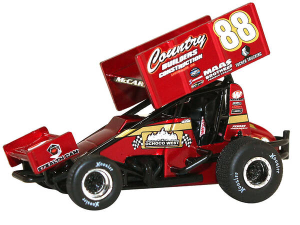 Winged Sprint Car 88 Austin McCarl \