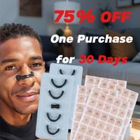 30 pairs Nasal Dilator  Magnetic Nasal Stripes – Expand Your Airway for Deep Sleep, Smooth Breathing & Snoring Relief