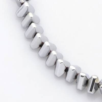 Electroplate Non-magnetic Synthetic Hematite Beads Strands