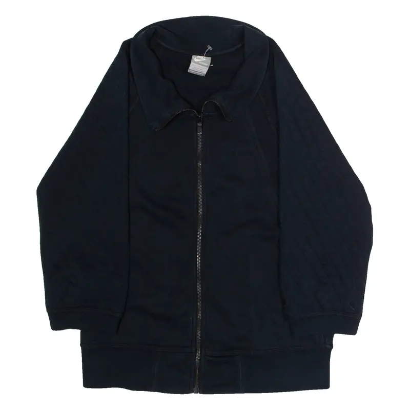 NIKE Womens Track Jacket Blue L