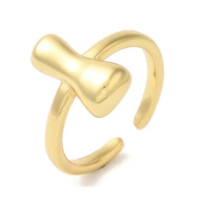 Brass Open Cuff Rings