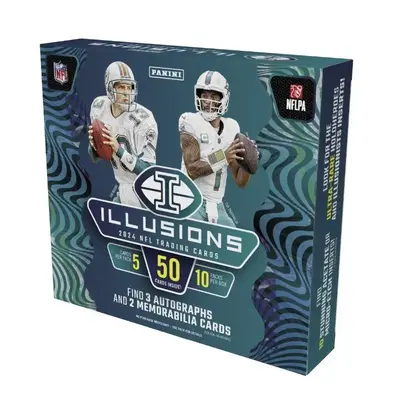 2024 Panini Illusions Football Hobby Trading Cards