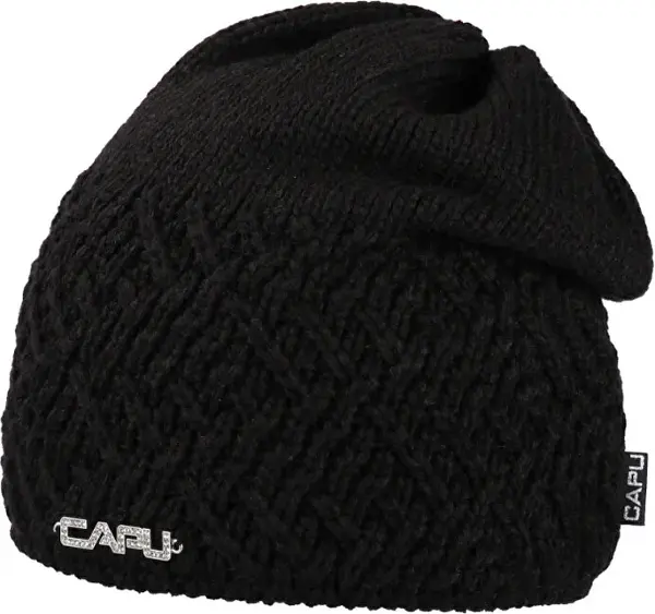 Capu Cappello Da Donna semplice nero