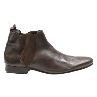 SOLE Chelsea Boots Brown Leather Mens UK 8
