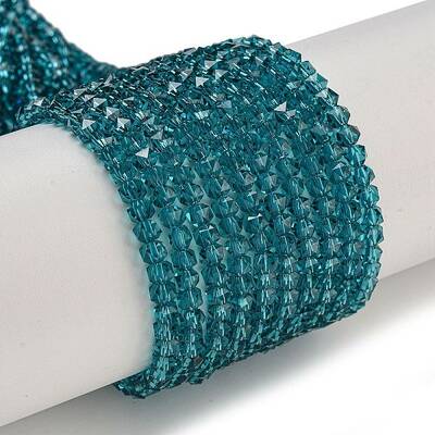 Electroplate Glass Beads Strands