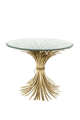 Sheaf Wheat Side Table | Eichholtz Bonheur L