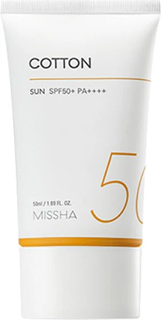 Missha Protezione Solare Spf 50+ All Around Safe Block Cotton (Crema Solare) 50 Ml