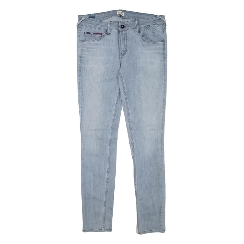 HILFIGER DENIM Womens Jeans Grey Regular Skinny W33 L32