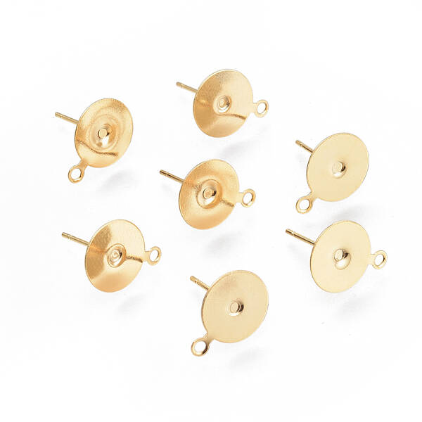 304 Stainless Steel Stud Earring Findings