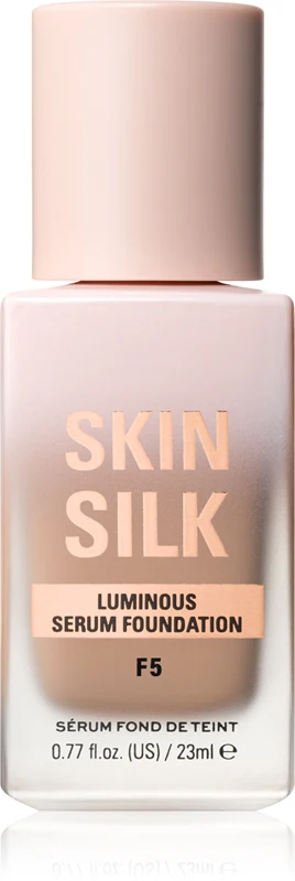 Makeup Revolution Skin Silk Light Illuminating Foundation Serum Color F5 23 ml