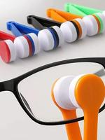 Portable Mini Glasses Cleaner for Sunglasses & Glasses, Multifunctional Soft Double-sided Glasses Cleaning Tool, Glasses Clea...